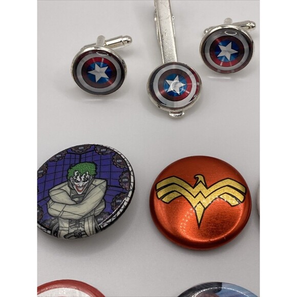 Lot of 11 Items Marvel DC Comics Avengers‎ Suicide Squad Batman Captain America - Picture 3 of 14
